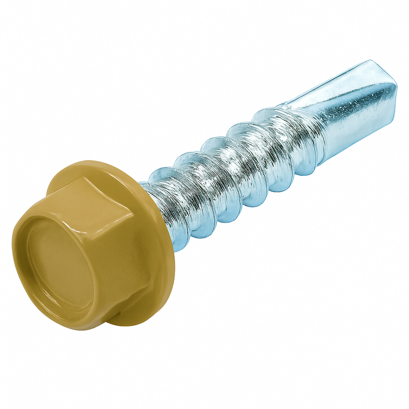 8T100TUX0Z/TAN 8-18 X 1 U/S HWH SDS PT.TAN  ZINC